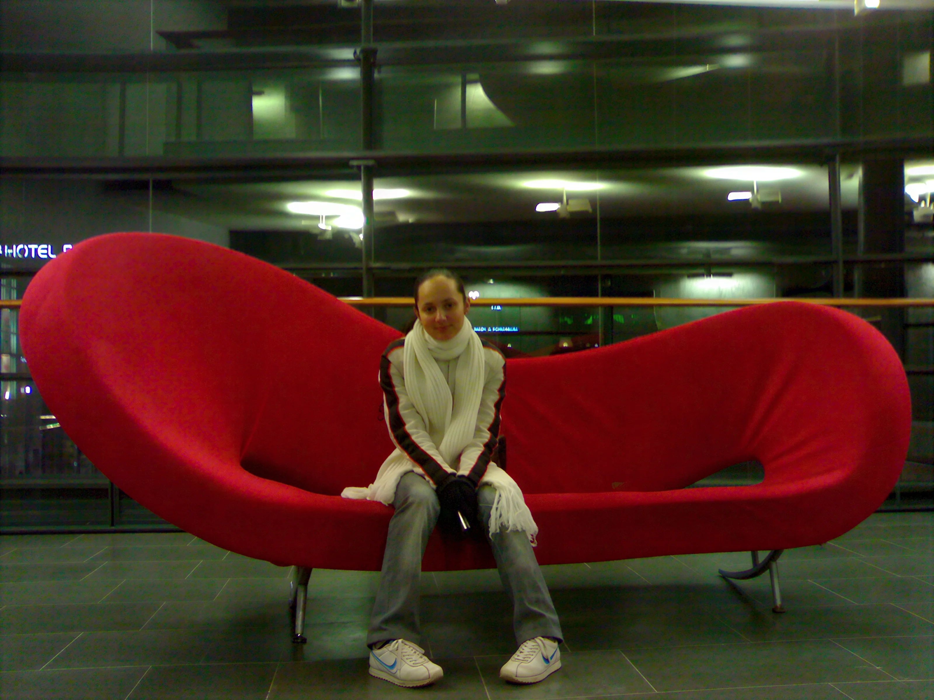 Indoor portrait after Wonder 3 upscaling