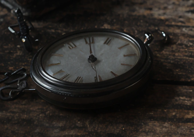 Pocket watch upscaled 4x with Topaz Bloom Realism, crop at 100%